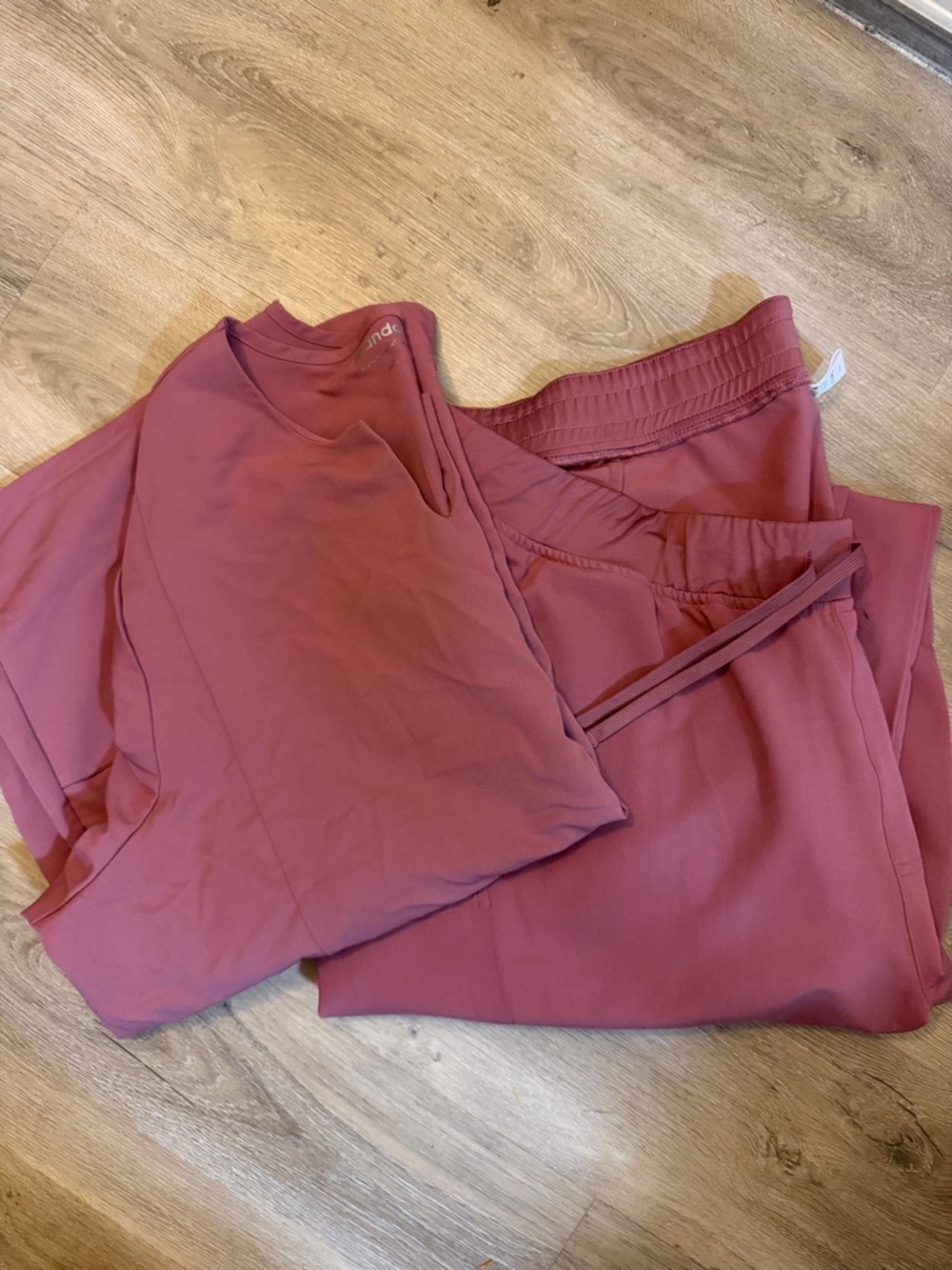 Mandala Scrub Set 3XL Medical Uniform Top Pants Matching